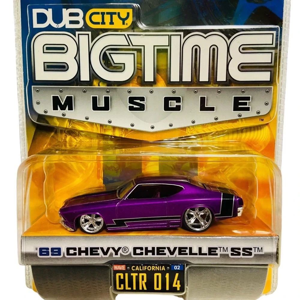 Jada Dub Bigtime Muscle 1969 Chevy Chevelle SS Purple Nostalgic
